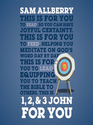 cover image of 1, 2, & 3 John For You